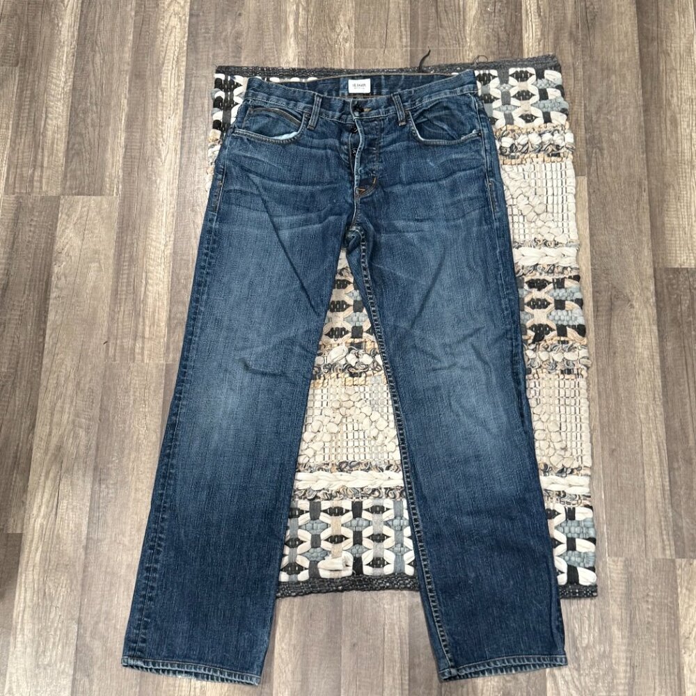 HUDSON Boot Cut/Flare Mid Wash Jeans w/ Button Fly